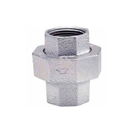 1 In Galvanized Malleable Union 150 PSI Lead Free